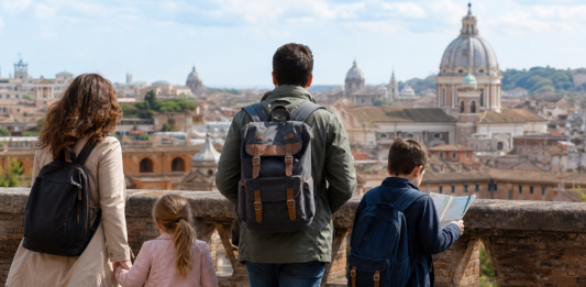 Roma con bambini: una guida pratica per visitare la Città Eterna in famiglia Immagine ultra realistica per Roma con bambini: una guida pratica per visitare la Città Eterna in famiglia